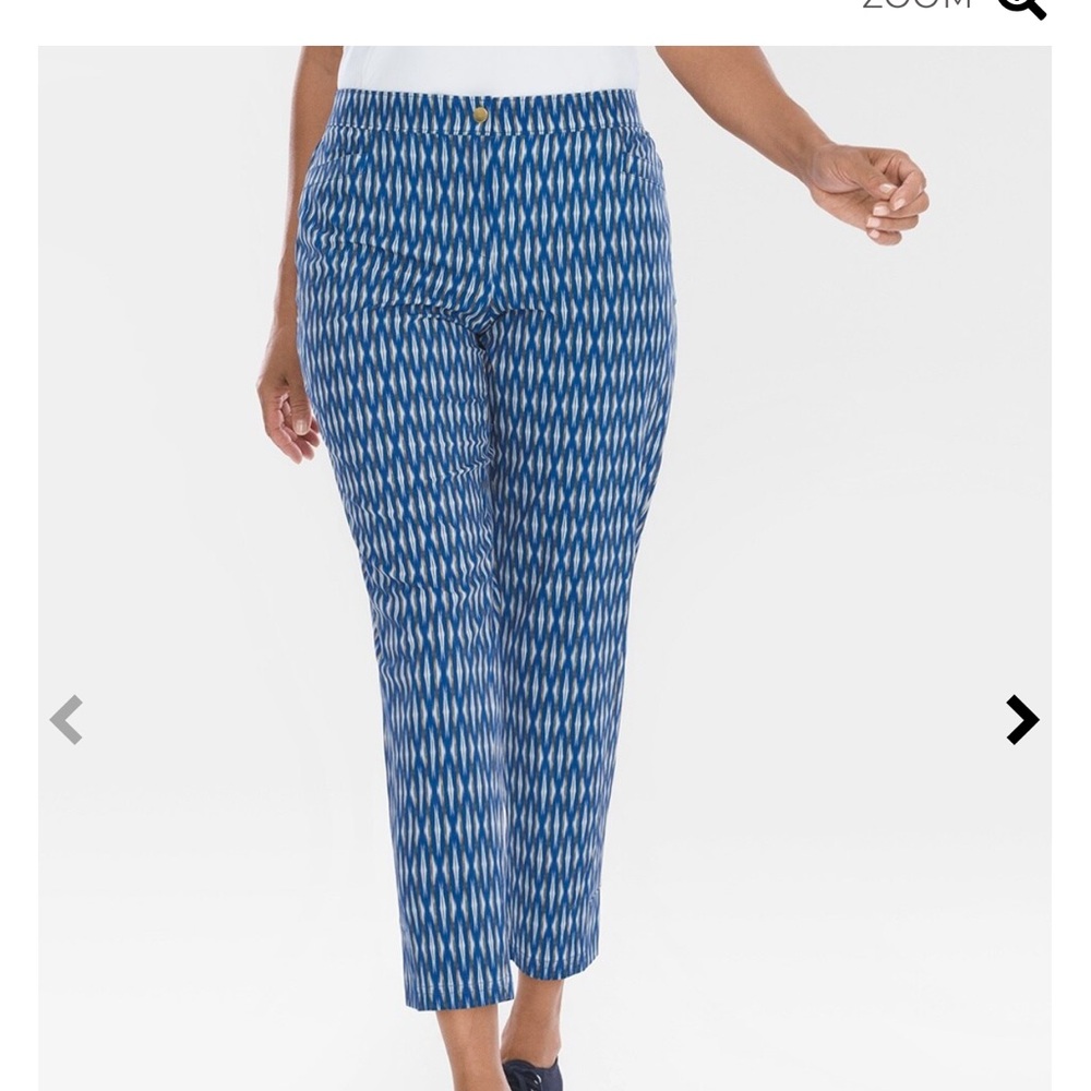 NWT Chico’s Zenergy Crop Pants